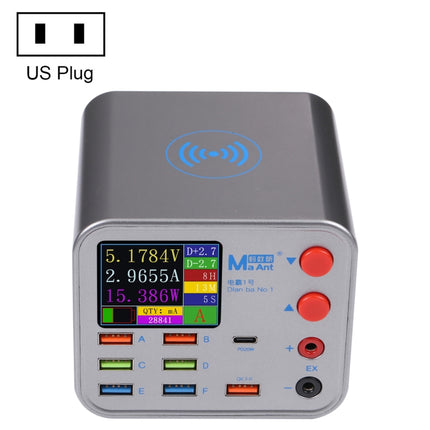 MaAnt Dianba NO.1 Multi-port Wireless USB PD Charger, US Plug-garmade.com