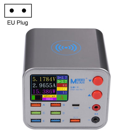 MaAnt Dianba NO.1 Multi-port Wireless USB PD Charger, EU Plug-garmade.com