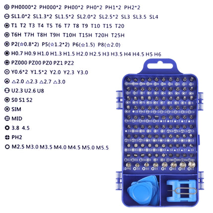 115 in 1 Metal Handle Screwdriver Repair Tools Kit-garmade.com