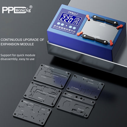 PPD Multifunctional Intelligent Desoldering Platform for iPhone 11 to 14 Pro Max, US Plug-garmade.com
