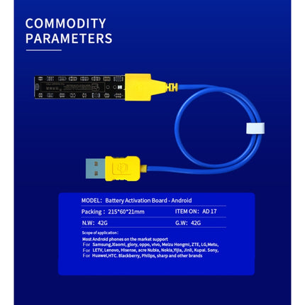 Mechanic AD17 Battery Activation Charging Board For Android-garmade.com