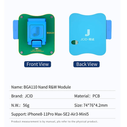 JC BGA110 Nand Module For iPhone 8 ~ 11 Pro Max-garmade.com