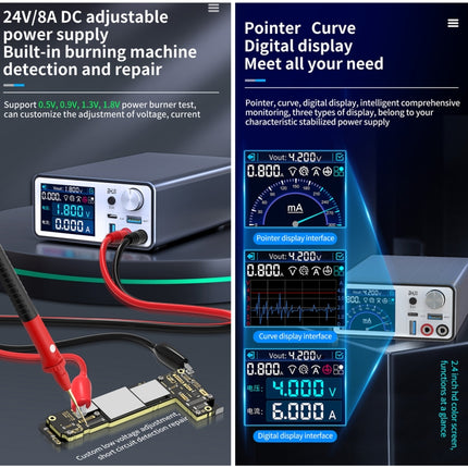 AIXUN P2408 Intelligent Voltage Regulator Power Supply, US Plug-garmade.com