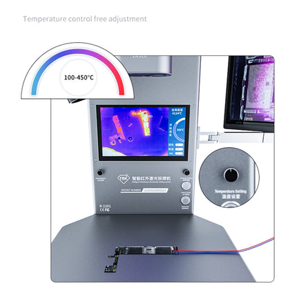 TBK R2201 Intelligent Thermal Infrared Imager Analyzer with Microscope, UK Plug-garmade.com