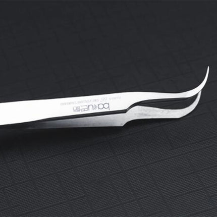BAKU BA-i6-7-sa Stainless Steel Curved Tweezers-garmade.com