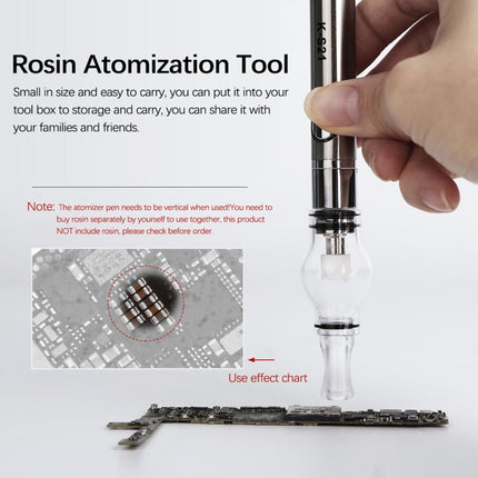 Kaisi K-S21 Rosin Pen Rosin Atomization Machine Short Circuit Detector(Black)-garmade.com
