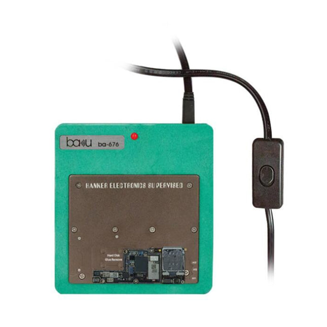 BAKU BA-676 110V-120V Multifuntional PCB IC Glue Remove Thermostatic Heating Platform for iPhone X / XS / XS Max / 11 / 11 Pro / 11 Pro Max, CN Plug-garmade.com