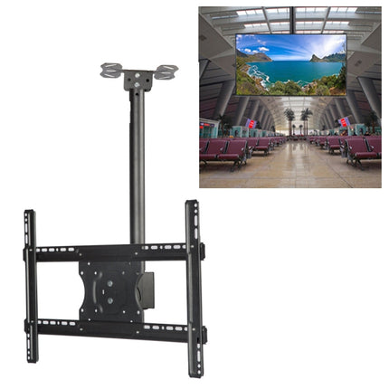 32-65 inch Universal Height & Angle Adjustable LCD TV Wall-mounted Ceiling Dual-use Bracket, Retractable Length: 2m-garmade.com