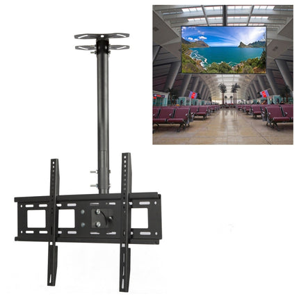 32-70 inch Universal Height & Angle Adjustable LCD TV Wall-mounted Ceiling Dual-use Bracket, Retractable Length: 1m-garmade.com
