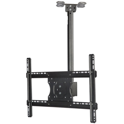 32-65 inch Universal Height & Angle Adjustable Single Screen TV Wall-mounted Ceiling Dual-use Bracket, Retractable Range: 0.5-2m-garmade.com