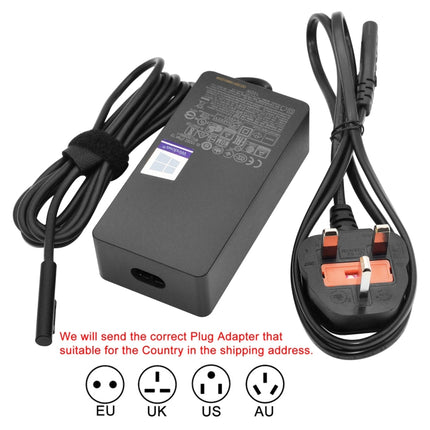 102W Power Adapter Charger 1798 15V 6.33A for Microsoft Surface Book 2-garmade.com