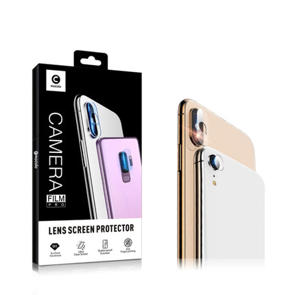 2pcs mocolo 0.15mm 9H 2.5D Round Edge Rear Camera Lens Tempered Glass Film for iphone xs / x-garmade.com