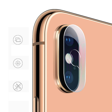 2pcs mocolo 0.15mm 9H 2.5D Round Edge Rear Camera Lens Tempered Glass Film for iphone xs / x-garmade.com