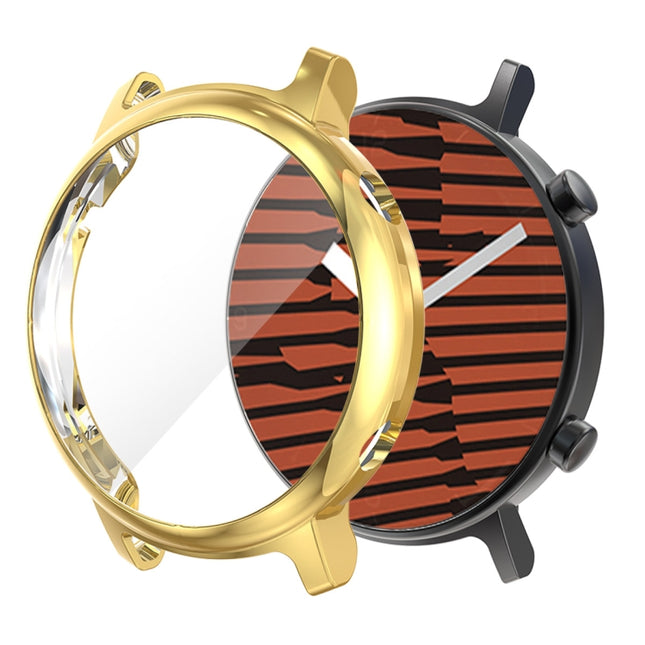 For Huawei GT2 42MM Plating TPU All-inclusive Protective Shell(Gold)-garmade.com