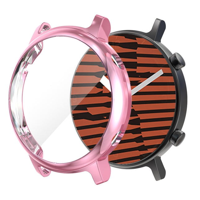 For Huawei GT2 42MM Plating TPU All-inclusive Protective Shell(Pink)-garmade.com