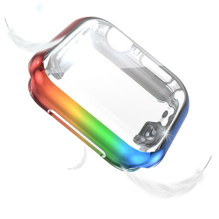 For Apple Watch Series 5 & 4 44mm Gradient All-inclusive TPU Protective Case(D)-garmade.com