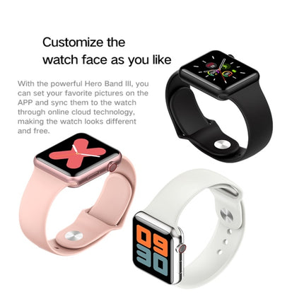 P10 1.3inch IPS Color Screen Smart Watch IP67 Waterproof,Support Call Reminder/Heart Rate Monitoring/Blood Pressure Monitoring/Sleep Monitoring(White)-garmade.com