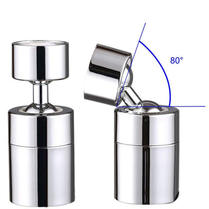 Dual-Function Faucet Spout Bubbler Splash-Proof Two-Function Kitchen Copper Filter, interface:External-garmade.com