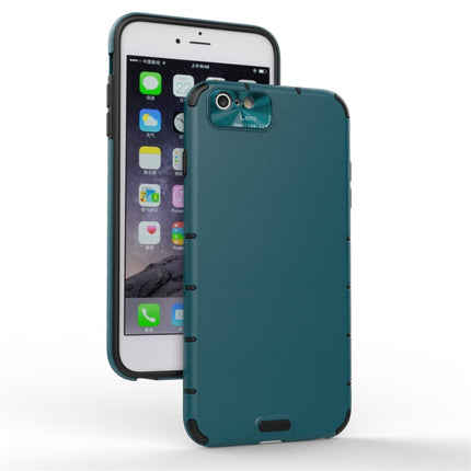 For iPhone 6 Plus & 6s Plus Shockproof Grain PC + TPU Case(Green)-garmade.com