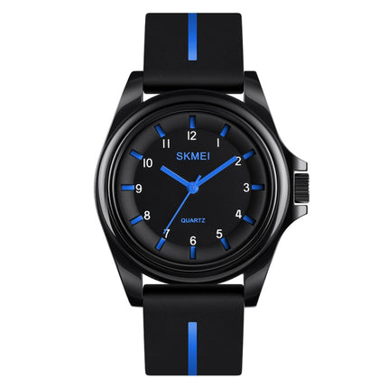SKMEI 1578 Creative Stereo Dial Student Watch Casual Simple Male Quartz Watch(Blue)-garmade.com