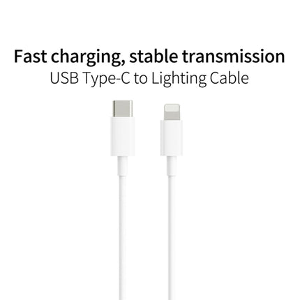 XJ-58 PD 18W USB-C / Type-C to 8 Pin Flash Charging Data Cable, Cable Length: 1m-garmade.com