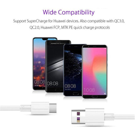5A USB to USB-C / Type-C Flash Charging Data Cable, Cable Length: 2m-garmade.com