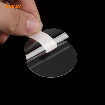 For Garmin Approach S62 2 PCS ENKAY Hat-Prince 0.2mm 9H 2.15D Curved Edge Tempered Glass Screen Protector Watch Film-garmade.com