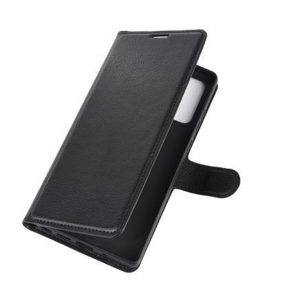 For Samsung Galaxy Note20 Litchi Texture Horizontal Flip Protective Case with Holder & Card Slots & Wallet(Black)-garmade.com