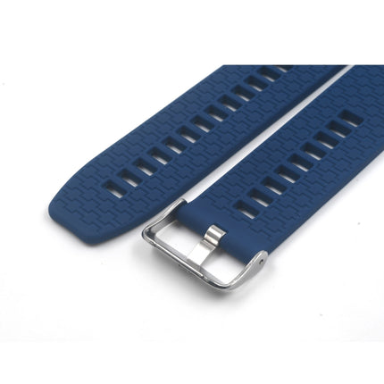 Suitable For Xiaomi Haylou Solar Watch Silicone Strap Length: 21cm(mazarine)-garmade.com