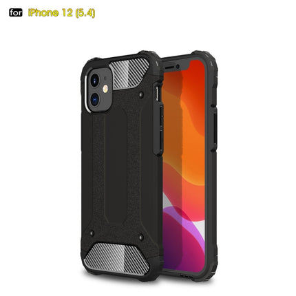 For iPhone 12 Magic Armor TPU + PC Combination Case(Black)-garmade.com