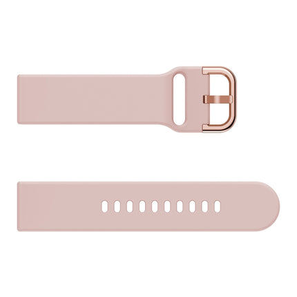 22mm For Huawei Watch GT2e/GT/GT2 46MM Color Buckle Silicone Watchband(Pink)-garmade.com