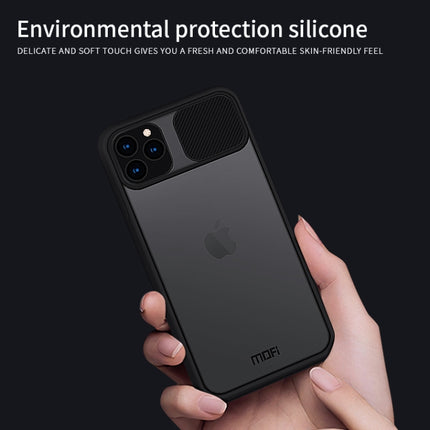 For iPhone 11 Pro MOFI Xing Dun Series Translucent Frosted PC + TPU Privacy Anti-glare Shockproof All-inclusive Protective Case(Green)-garmade.com
