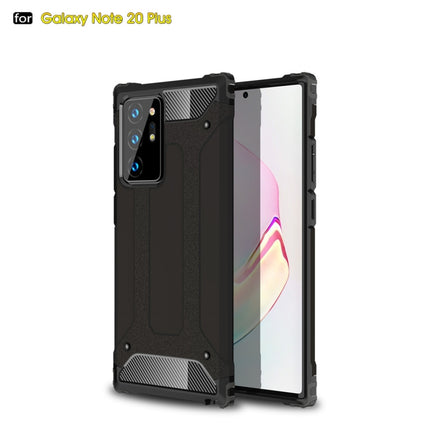 For Samsung Galaxy Note20 Ultra Magic Armor TPU + PC Combination Case(Black)-garmade.com