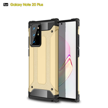 For Samsung Galaxy Note20 Ultra Magic Armor TPU + PC Combination Case(Gold)-garmade.com