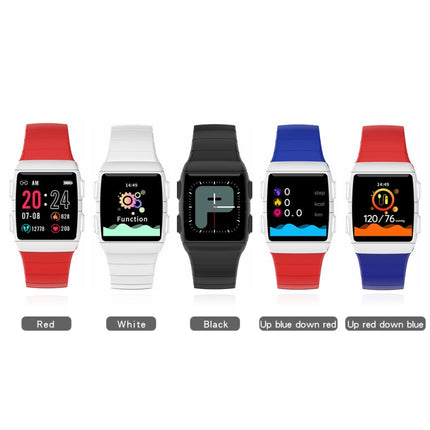 SANDA CR11 1.3 inch Screen Smart Watch IP68 Waterproof,Support Call Reminder /Heart Rate Monitoring/Blood Pressure Monitoring/Sedentary Reminder(Blue Red)-garmade.com