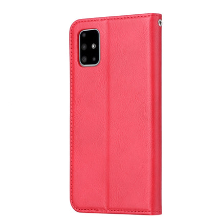 For Samsung Galaxy Note20 Ultra Knead Skin Texture Horizontal Flip Leather Case with Photo Frame & Holder & Card Slots & Wallet(Red)-garmade.com