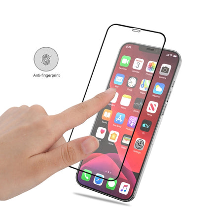 For iPhone 12 / 12 Pro mocolo 0.33mm 9H 3D Full Glue Curved Full Screen Tempered Glass Film-garmade.com