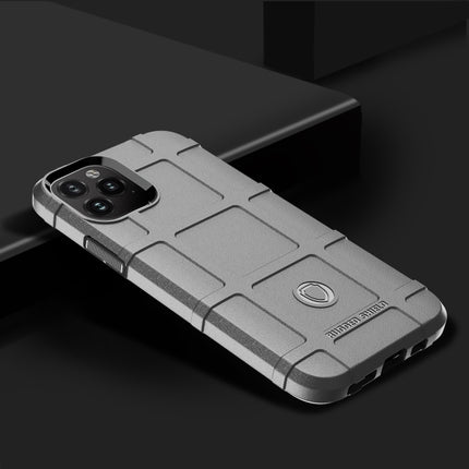 For iPhone 12 / 12 Pro Full Coverage Shockproof TPU Case(Grey)-garmade.com