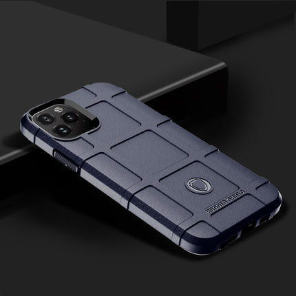 For iPhone 12 / 12 Pro Full Coverage Shockproof TPU Case(Blue)-garmade.com