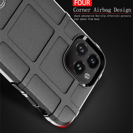 For iPhone 12 Pro Max Full Coverage Shockproof TPU Case(Black)-garmade.com