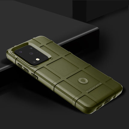 For Samsung Galaxy Note20 Full Coverage Shockproof TPU Case(Army Green)-garmade.com