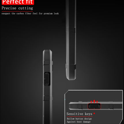 For Samsung Galaxy Note20 Ultra Full Coverage Shockproof TPU Case(Black)-garmade.com