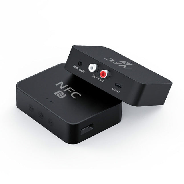 R6 NFC Bluetooth 5.0 Desktop Music Receiver Bluetooth Receiver, Support TF Card-garmade.com
