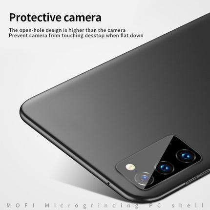 For Samsung Galaxy Note20 MOFI Frosted PC Ultra-thin Hard Case(Black)-garmade.com
