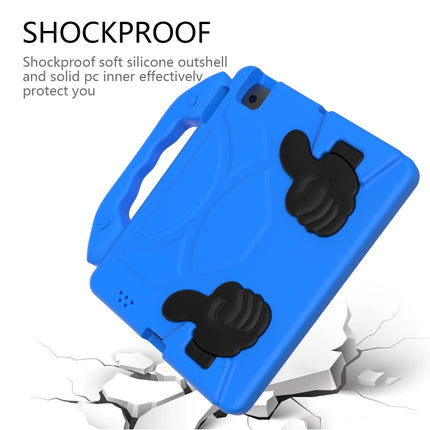 EVA Shockproof Tablet Case with Thumb Bracket For iPad 4 / 3 / 2(Blue)-garmade.com