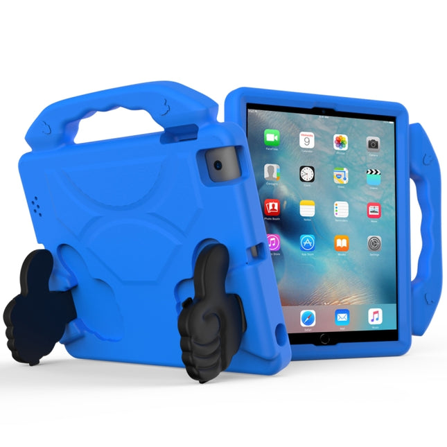 EVA Shockproof Tablet Case with Thumb Bracket For iPad 4 / 3 / 2(Blue)-garmade.com