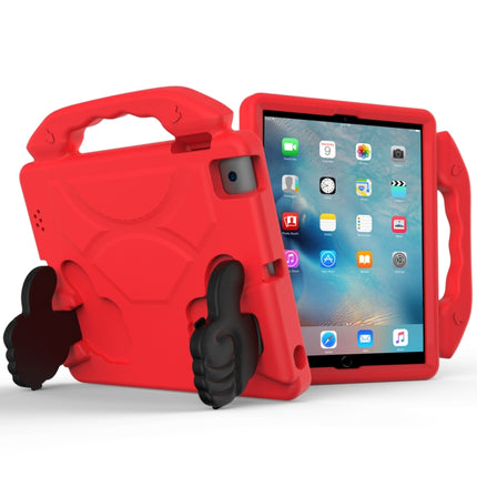 EVA Shockproof Tablet Case with Thumb Bracket For iPad 4 / 3 / 2(Red)-garmade.com