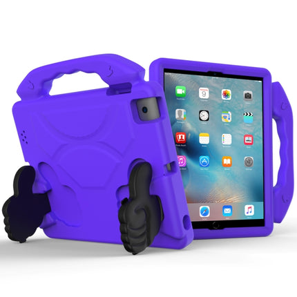 EVA Shockproof Tablet Case with Thumb Bracket For iPad 4 / 3 / 2(Purple)-garmade.com