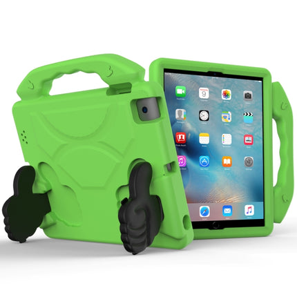 EVA Shockproof Tablet Case with Thumb Bracket For iPad 4 / 3 / 2(Green)-garmade.com