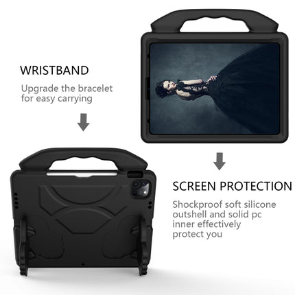 For iPad Pro 11 2020 EVA Shockproof Tablet Case with Thumb Bracket(Black)-garmade.com